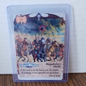 TSR Spellfire CCG 1st Ed. MOGADISHO'S HORDE Card #251 of 400 AD&D